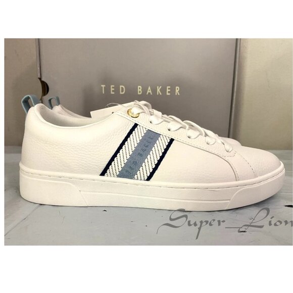 NEW Ted Baker Women's Leather Sneaker Shoes - Picture 3 of 9